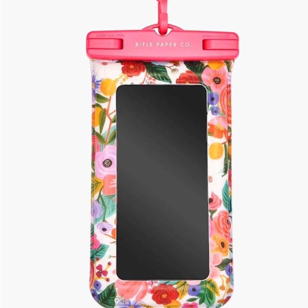 Rifle Paper Company Waterproof Pouch IPhone 13 Mini Garden Party